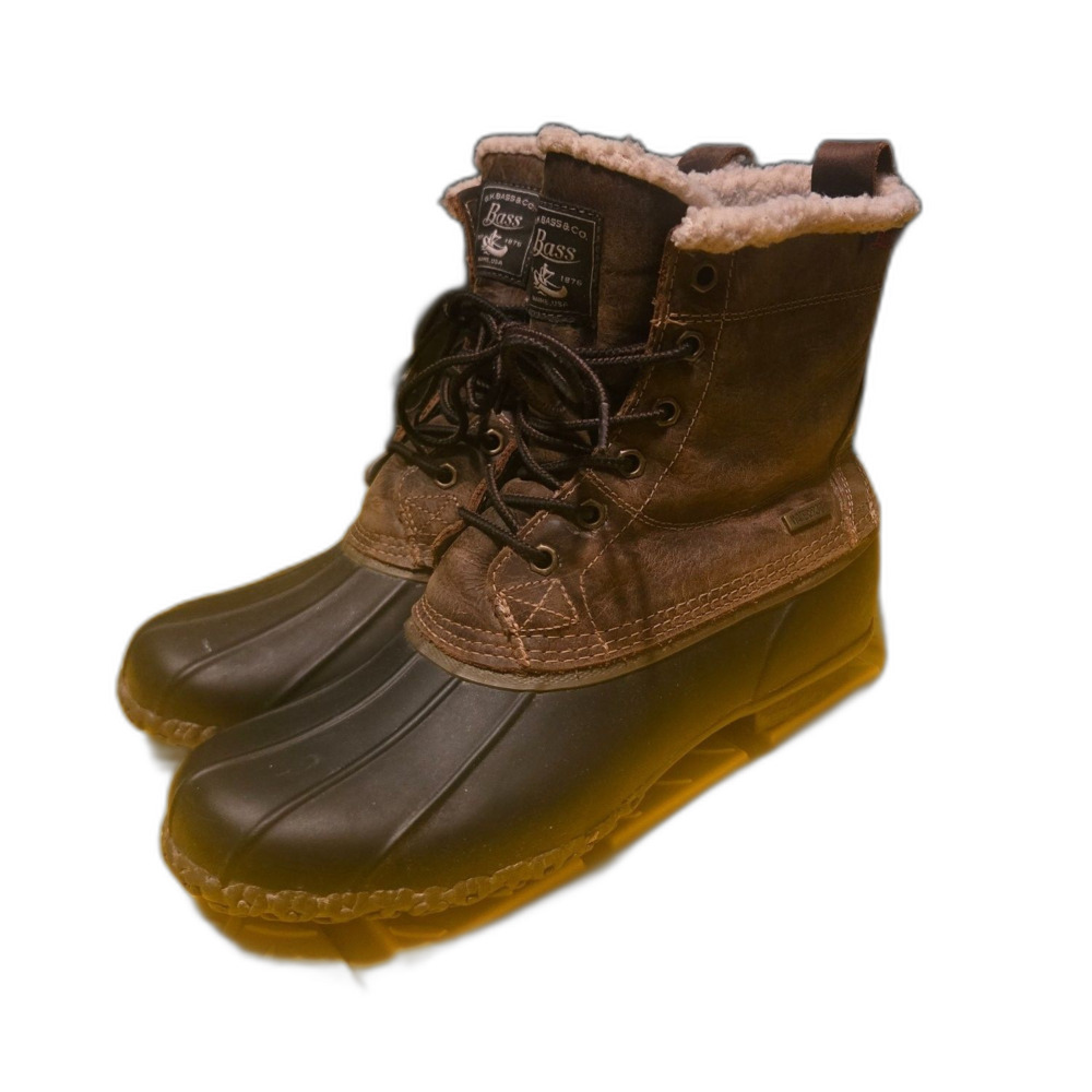 G.H. Bass & Co. Mallard Heritage duck boots US 10 Brown Mens Waterproof